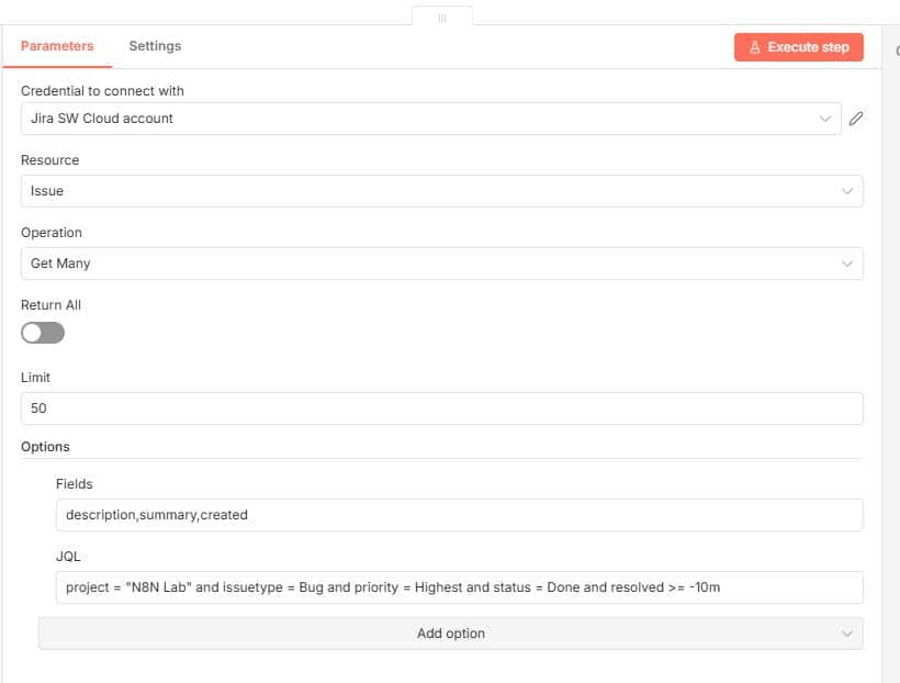 conectar N8N con Jira SW