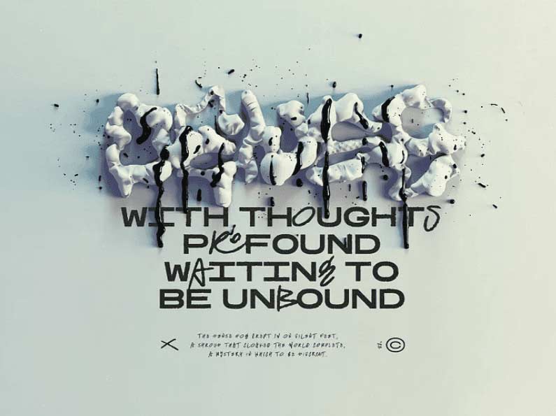 tendencias tipográficas 2026 caótica