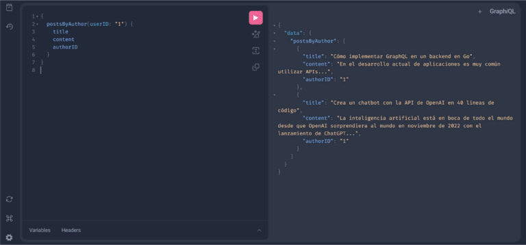 Cómo implementar GraphQL en un backend basado en Go - Profile Software ...